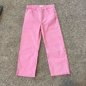 NWOT Zara Pink Jeans